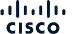The word "cisco" with vertical bars forming a sinusoidal waveform pattern over the top.